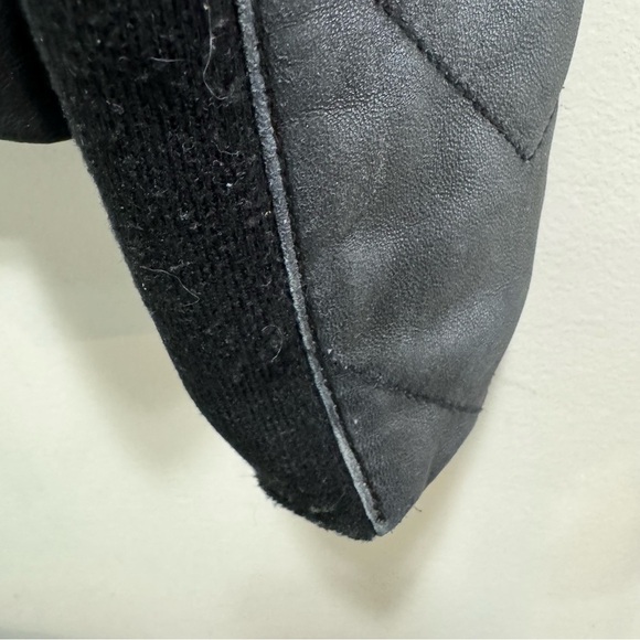 Badgley Mischka Eloise Leather Jacket Size Small Classic - Picture 9 of 16